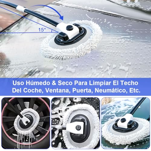 Estética Automotriz, Automotive Parts and Accessories cepillo lavar carros Marca ADILIKADII (2)