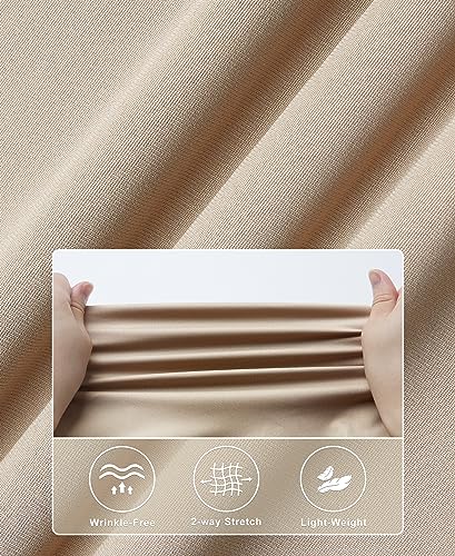 Libin LBM175KK30 Men'S Golf Shorts 9 Inch Dress Casual Work Shorts Stretch Pleated Shorts Lightweight thumb #3