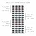 Ladies Edition - Chrome Socket Labels Brightly Color Coded Chrome Decal Stickers for “Her” sockets and Tools, Easy Read - Fits Snap On, Craftsman & All fine Tools…