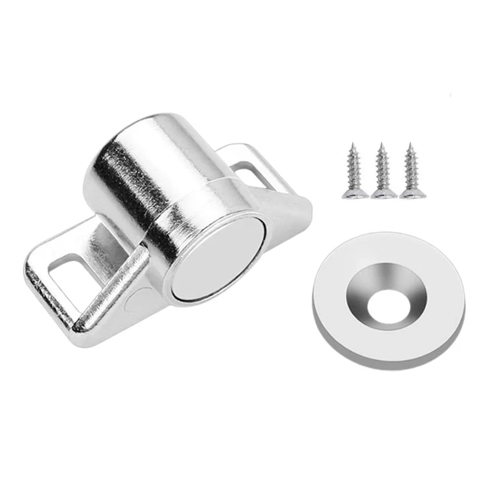 Xctdsvah 1 Cupboard Latch Cabinet Door Catch Furniture Stopper Zinc Alloy Latch Ultra For Cupboard Closer