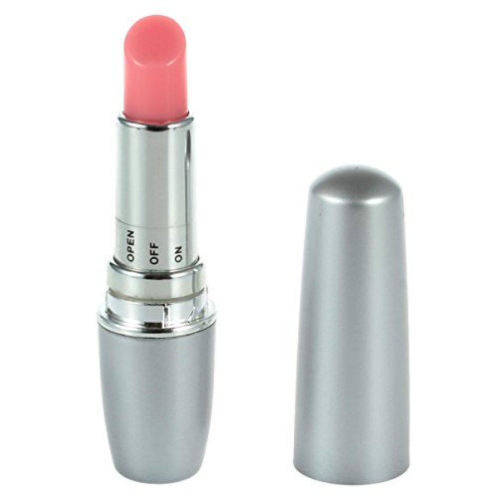 Vibromasseur Discrèt Format Rouge à Lèvres – LOOVIX Vossina – Rechargeable USB – Pour Clitoris – Noir
