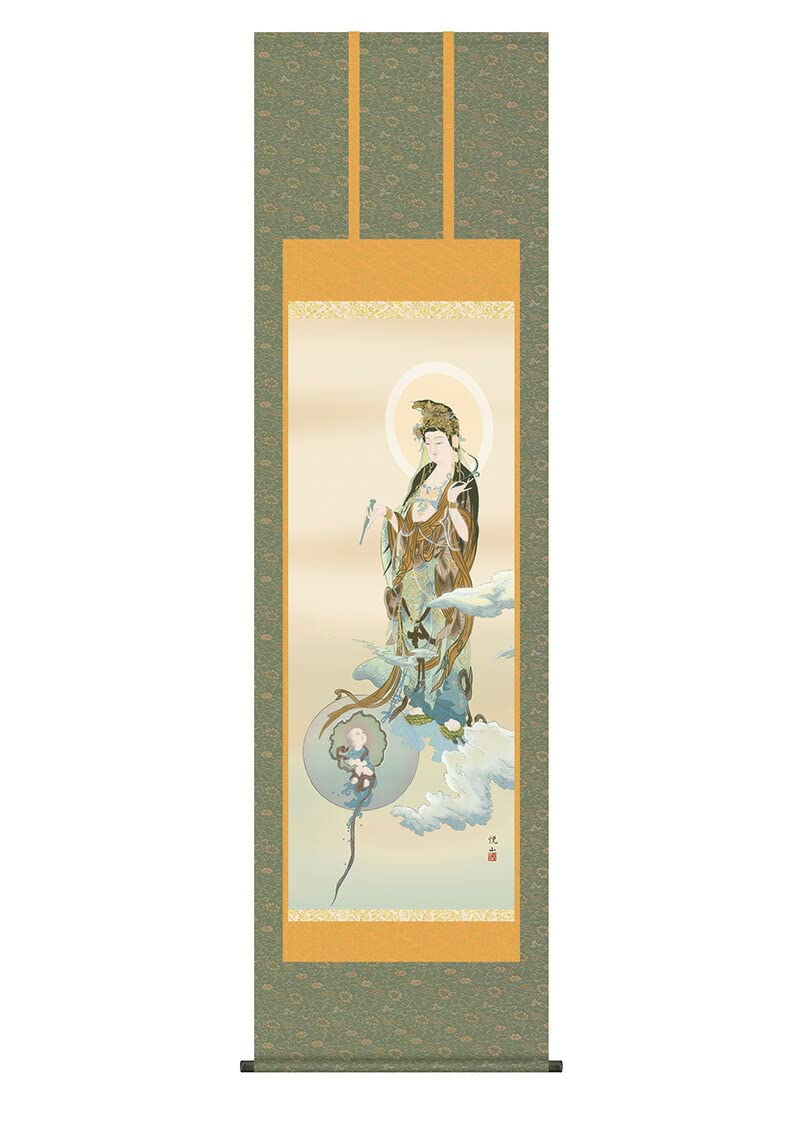 仏像の掛け軸 刀八毘沙門天 Sold Out #掛軸 #仏像 #仏画 #骨董 #古美術