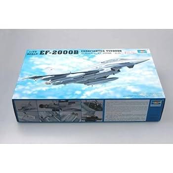 トランペッター 1/32 EF-2000 ユーロファイタータイフーン Amazon | トランペッター 1/32 EF-2000B ユーロファイター