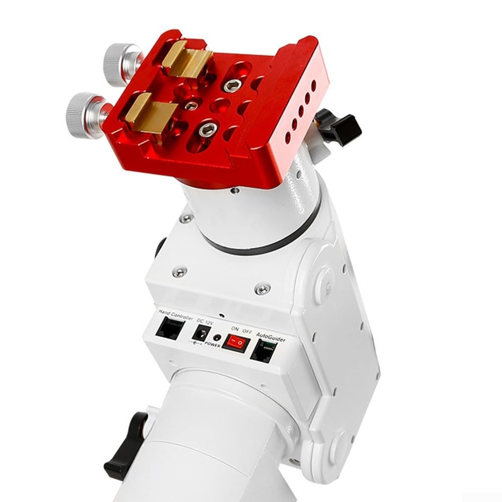 Piastra adattatore per telescopio in lega di alluminio leggera