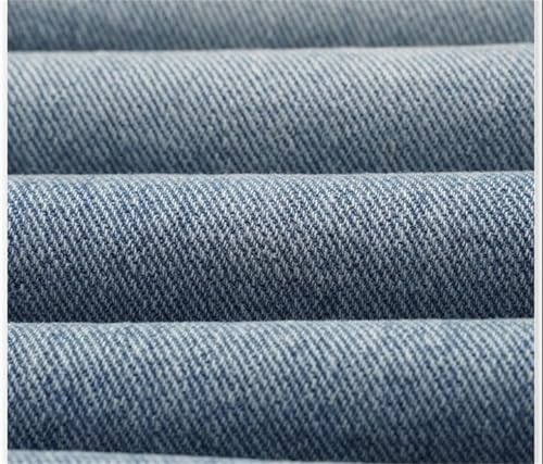 Men's Spring Fall Loose Fit Denim Jeans Straight Wide Leg Casual Pants with Elastic Waistband4