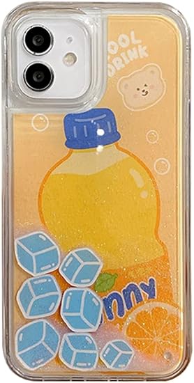 Amazon メイプル Maple 正規品 アイフォンケース スマホケース 保護ケース 炭酸飲料 ドリンクイラスト プリント 流砂 動くケース ハイブリッド Pc Tpu 耐衝撃 家電 カメラ オンライン通販