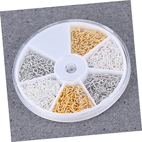 CIYODO 1Pack Multi Purpose Sheep Eye Screws Set About Mixed Tapping Hook Rings for Projects Home Crafts and Hanging Items