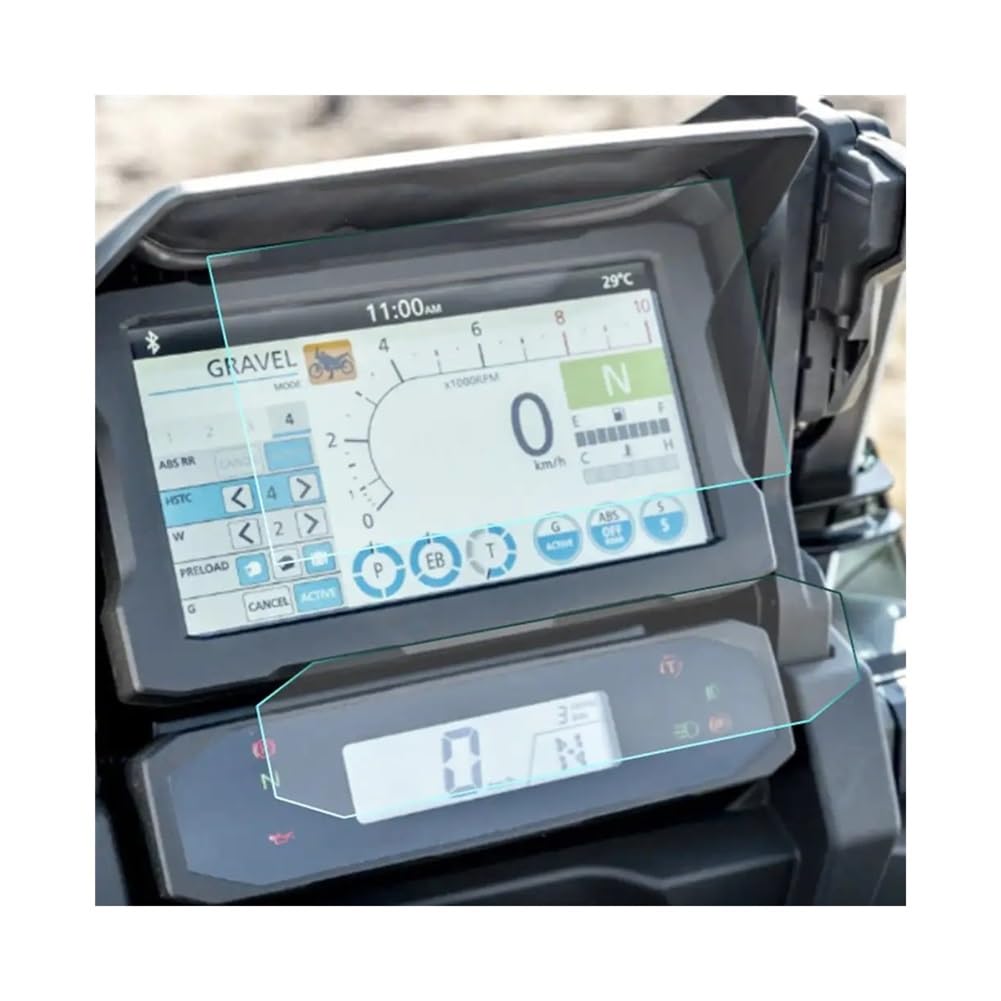 Proteggi Schermo in Vetro Temperato Per H&ond&a CRF1100L CRF 1100L CRF1100 L Per Africa Twin 2020 Cluster Pellicola Protettiva Antigraffio Per Lo Schermo