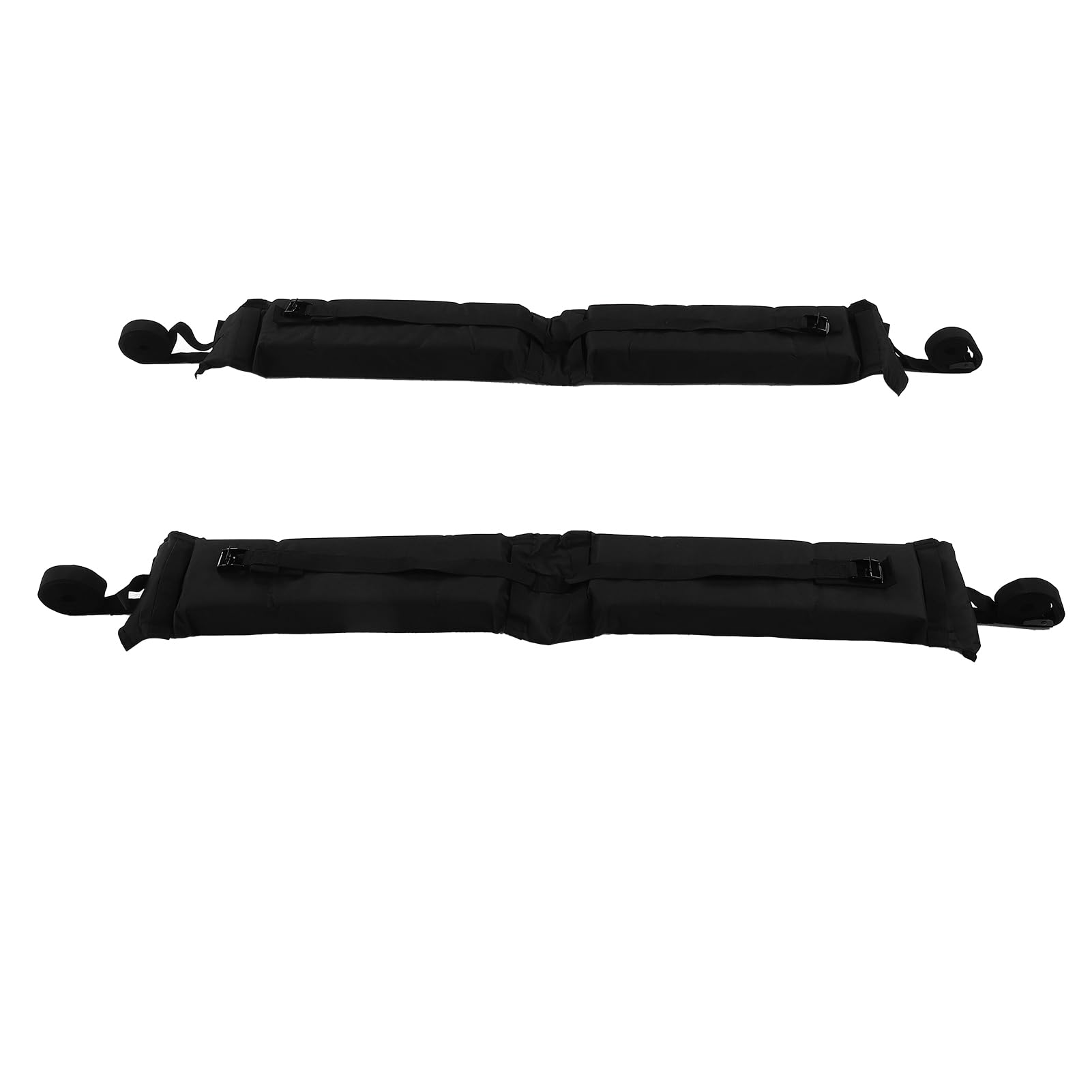 Tbest Support de Galerie de Toit Souple Universel pour Voiture, Robuste, capacité de Charge de 60 Kg, pour Kayak, Planche de Surf, Paddle, canoë, SUV, Berlines, 2 Portes, 4 Voitures,