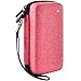 Graphing Calculator Case for Texas Instruments TI-84 Plus CE Color Graphing Calculator, Also Fits for TI-83 Plus Casio fx-9750GII, Large Capacity for Pens,Cables and Other Accessories-Pink, Box Only