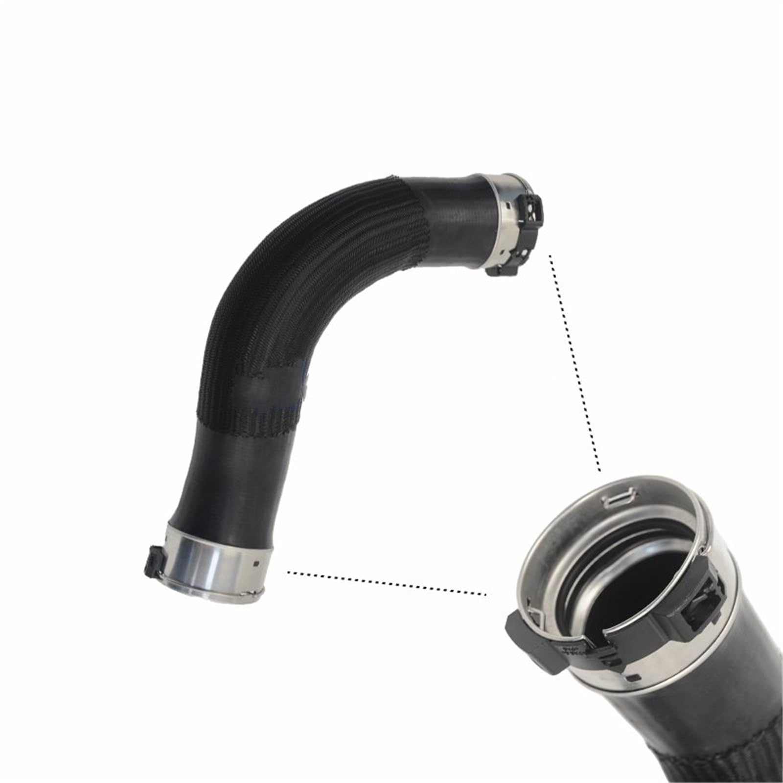 Durite de liquide de refroidissement compatible avec Nissan Navara NP300 D23 YD25 D40 14463-4KV2A 14463-4KV0A pour turbocompresseur, échangeur d'air moteur