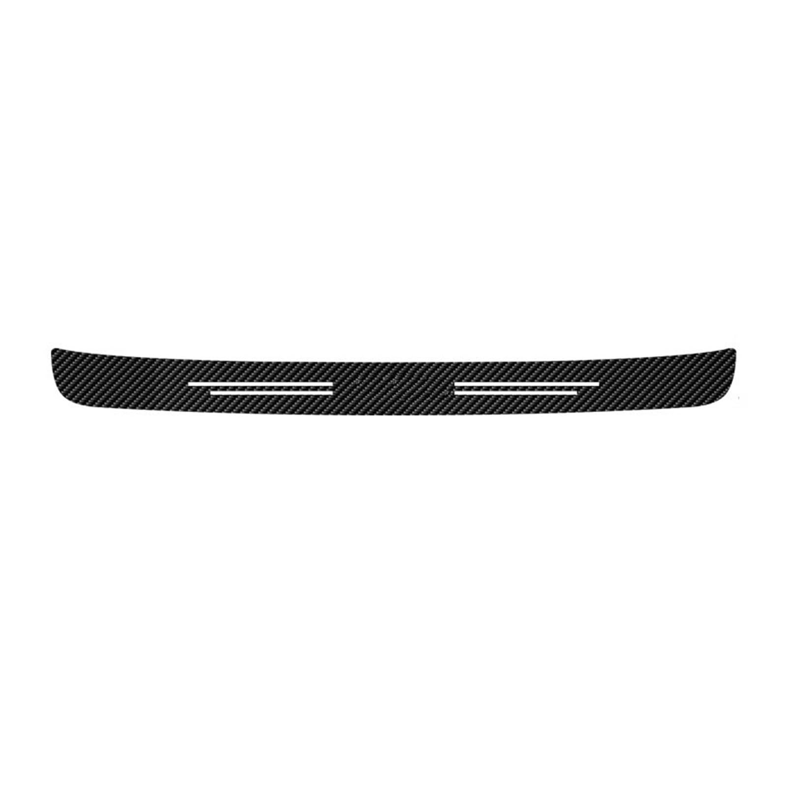 Tira Protectora de Parachoques Adhesivo Protector de Fibra Carbono para el Maletero del Coche, Adhesivo Decorativo para Parachoques Trasero para Peugeot 508