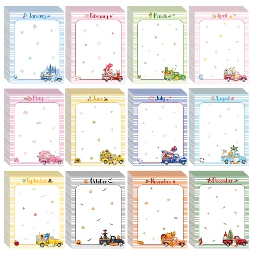 Notes adhésives saisonnières Thenshop pour résoudre le manque d'organisation lors des fêtes
