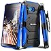Evocel Microsoft Lumia 640 Case - Dual Layer [New Generation] Rugged Holster Case with Kickstand and Belt Swivel Clip Nokia Lumia 640 - Retail Packaging, Blue