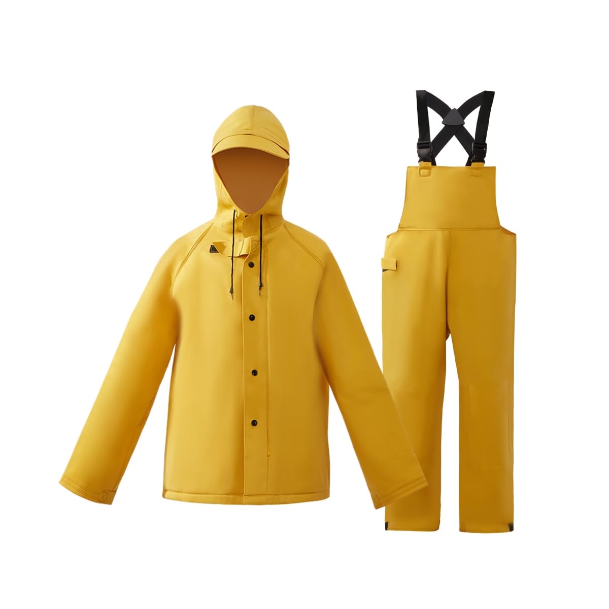 Heavy Duty .50 mm Yellow Rain Suit (Large)