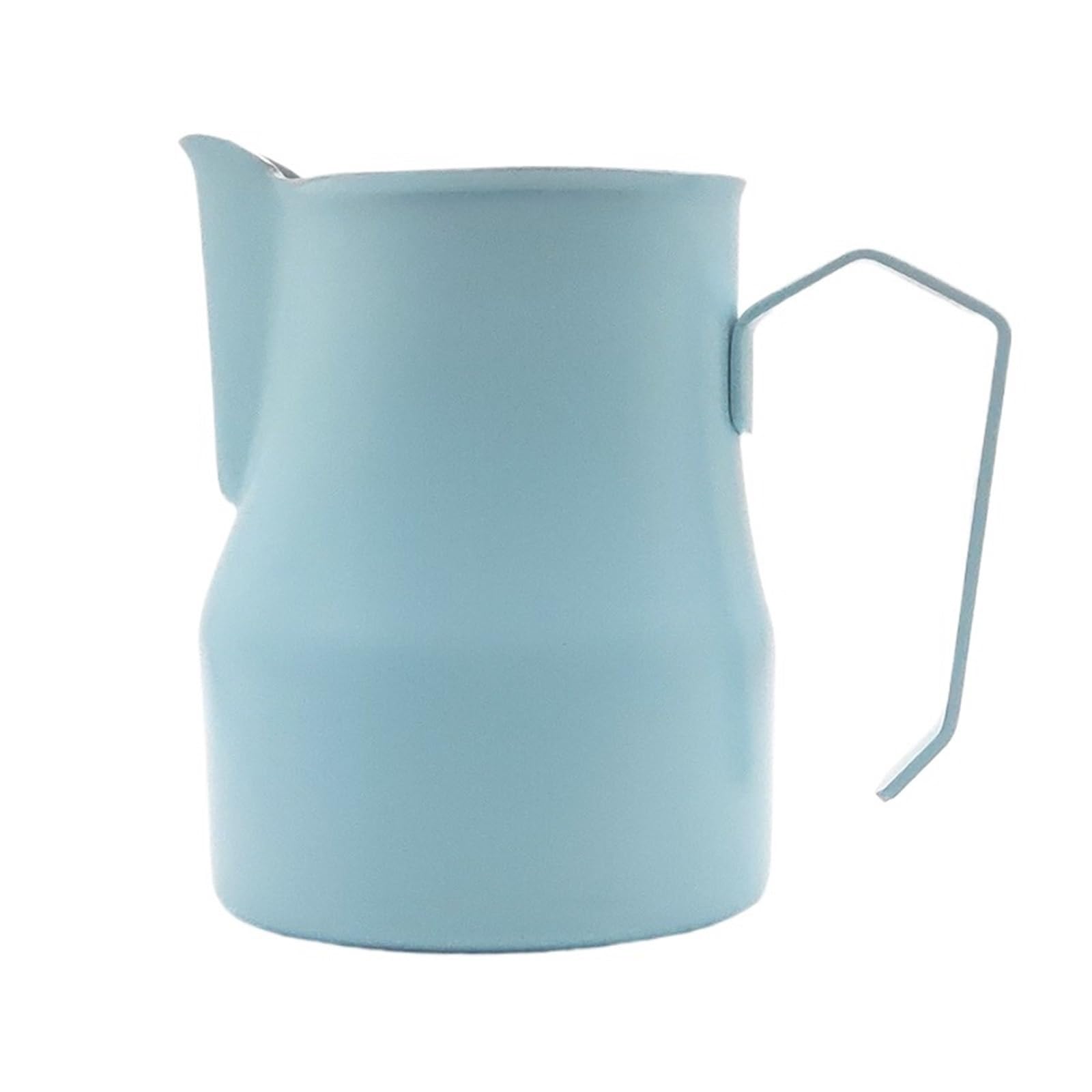 Jarra de espuma de leche de acero inoxidable, 2 uds., for café, hervidor de café, taza de espuma de leche humeante, perfecta for Latte Art Para café(Blue,500ml)
