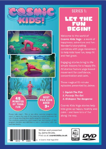 Cosmic Kids Yoga - Series 1 DVD. Fun yoga adventures for kids aged 3 - Image 3