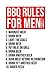 BBQ Rules For Men: Undated Daily Planner BBQ Fan Gift Idea Daily Organisation