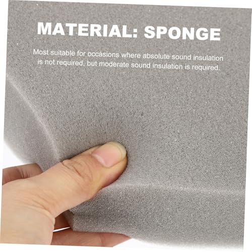 Paneles hexagonales para absorción de sonido, 6 piezas, poliuretano para paredes miniatura 4