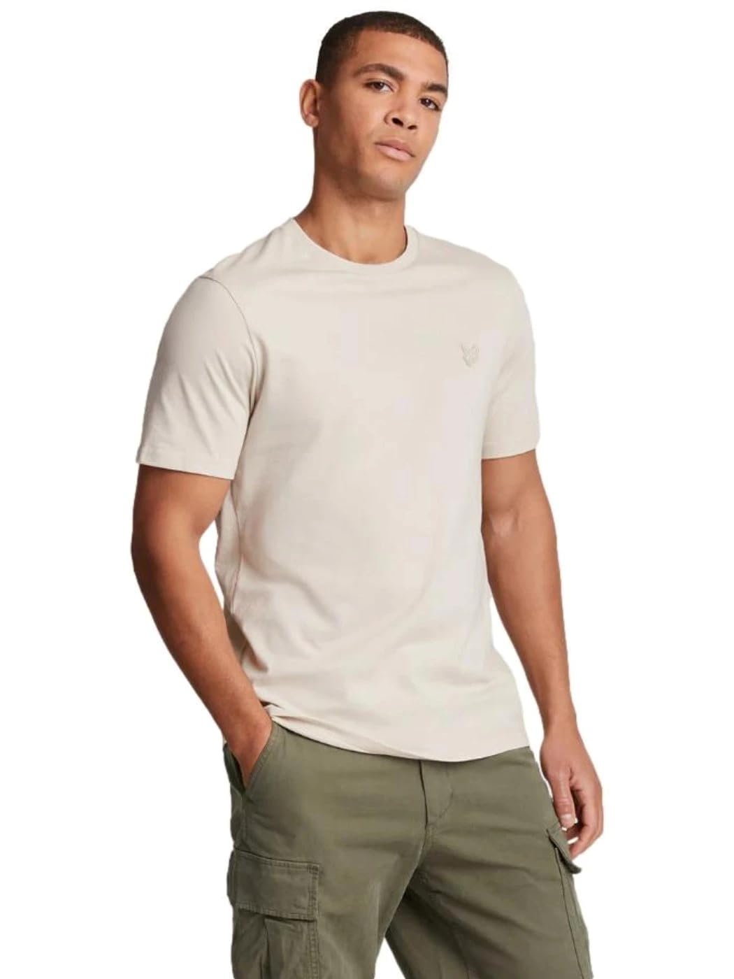 Lyle & Scott Tonal Eagle T-Shirt Cove XXL