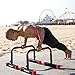 Rubberbanditz Parallette, Parallel Bars & Dip Station, Home Gym Essentials for L-Sit, Calisthenics, and Upper Body Workouts, Heavy Duty Ideal for Push Ups, Dips, Handstands & Gymnastics | Pack 1
