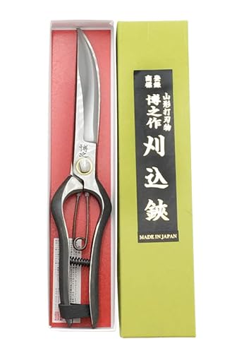 博之作 山形打刃物 本職用 片刃 片手 刈込鋏270mm 232053