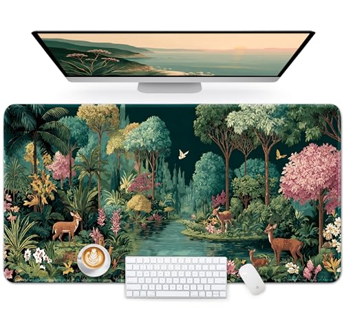 Tapis de souris grand format joli sous-main pour embellir le bureau de la maison