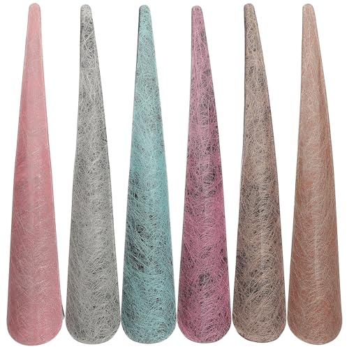 Pinzas de pelo pack de 6 con diseño de cuerno portátil que sujetan con elegancia