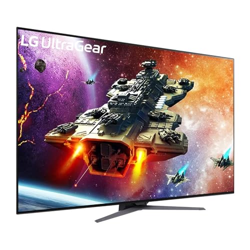 Image of LG UltraGear UHD 4K OLED Gaming Monitor 122 cm (48 Inch), 3840 x 2160, 0.1 ms, 120Hz, NVIDIA G-SYNC Compatible, AMD FreeSync Premium, HDR 10, Anti-glare, DP, HDMI, Remote Control, Speaker, 48GQ900