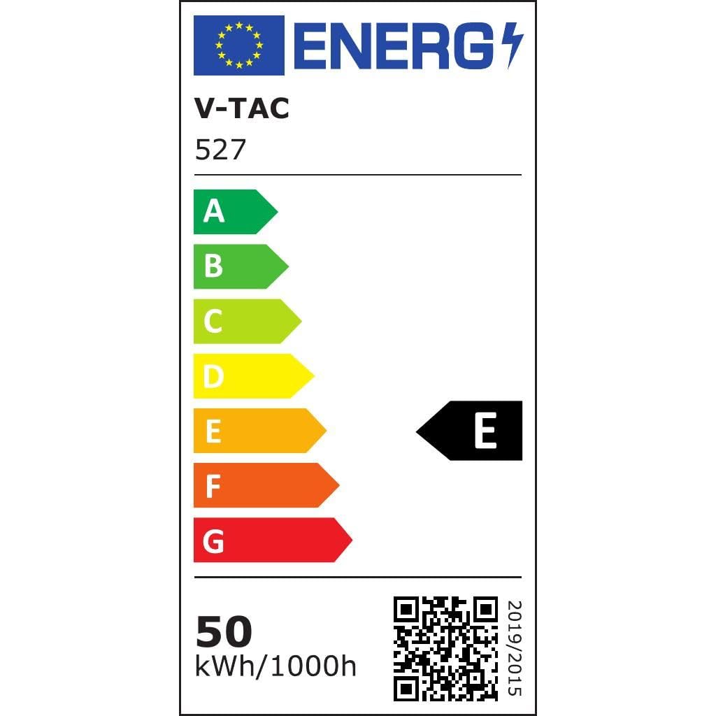 V-TAC - Lámpara de techo (50 W), color blanco