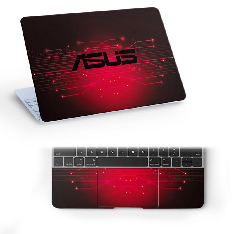 Image of Galaxsia Pattern D7 Full Vinyl Laptop Skin /Sticker /Cover for 15 to 15.6 Inches Laptops Laminated-Removable-HD Quality Compatible for Hp-Dell-Sony-Lenovo-Asus etc.(15x10 Inches)