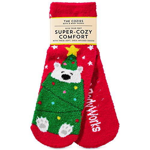 Bath and Body Works POLAR BEAR Shea-Infused Socks