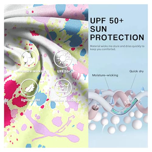 Soneven Girls Ruffle Sleeve Polo Shirts V-Neck Golf Tennis T-Shirts Uniform Shirts Quick Dry for 4-14 Years4