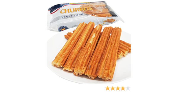 Amazon Co Jp スペイン産チュロス シナモンシュガー付 227g 冷凍品 業務用お菓子 スイーツ 揚げない 簡単 食品 飲料 お酒 Amazon Co Jp スペイン産チュロス シナモンシュガー付 227g 冷凍品 業務用お菓子 スイーツ 揚げない 簡単 食品 飲料 お酒