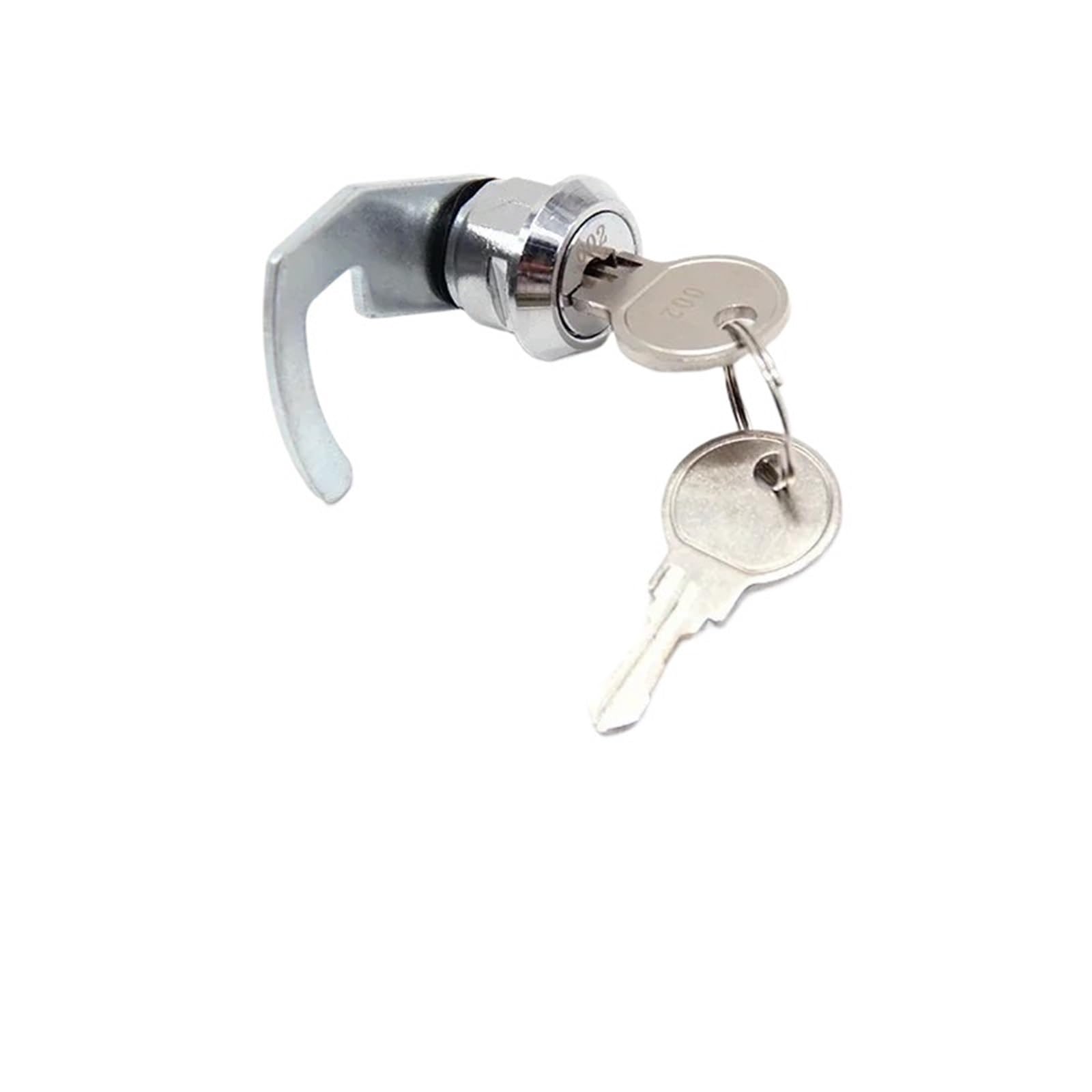 Dsfihjo Key Different Mailbox Lock Micro Steel Cabinet Lock Snap Iron Mailbox Toolbox Equipment Box(Key Different)