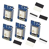 Esta placa contiene 11 pines de entrada / salida digital, todos los pines tienen interrupción / pwm / I2C / 1 cable y una conexión micro USB.