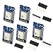 Produktbild XTVTX 5PCS ESP8266 ESP-12 ESP-12F Modul 4M Bytes WLAN WiFi Internet Development Board Basis auf ESP8266 ESP-12F für Arduino, kompatibel mit WeMos D1