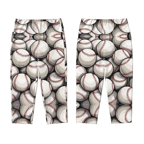 Pajama Pants Pajama Bottoms with Elastic Waistband Sleepwear Lounge Pants, Vintage Baseball3