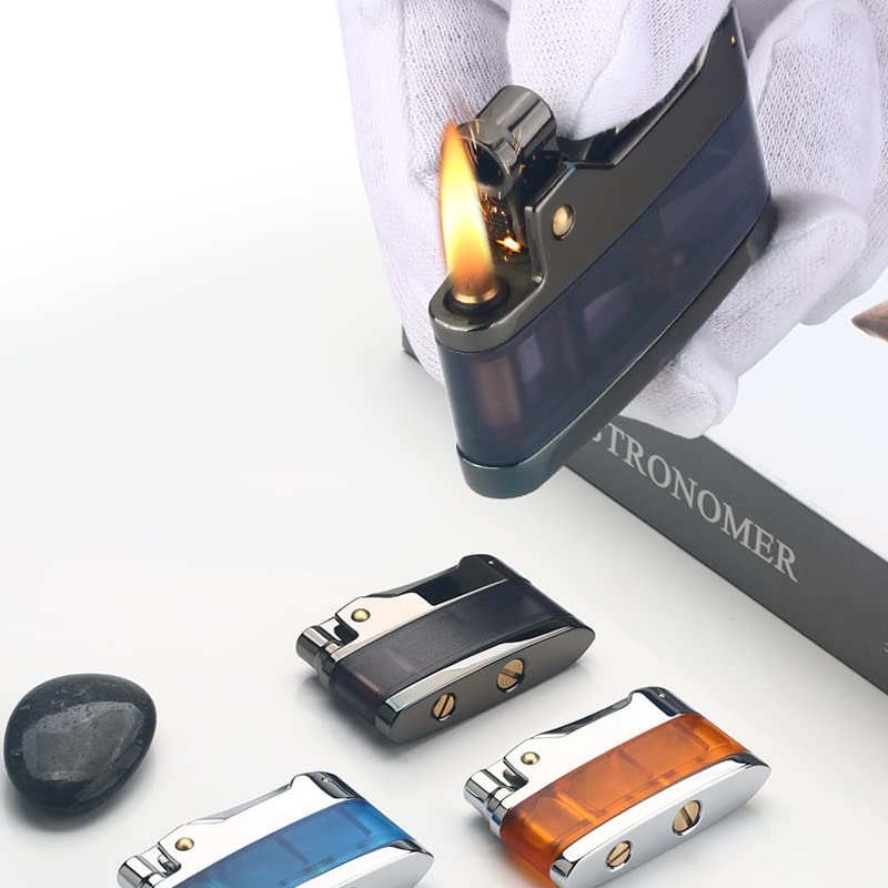 Amazon.co.jp: 伝統的な炎 シガーライター ソフト火炎 砥石 灯油