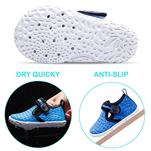 Image of FEETCITY Baby Boys Girls Water Sport Shoes Barefoot Kids Aqua Socks Quick-Dry Beach Swim Pool Shoes