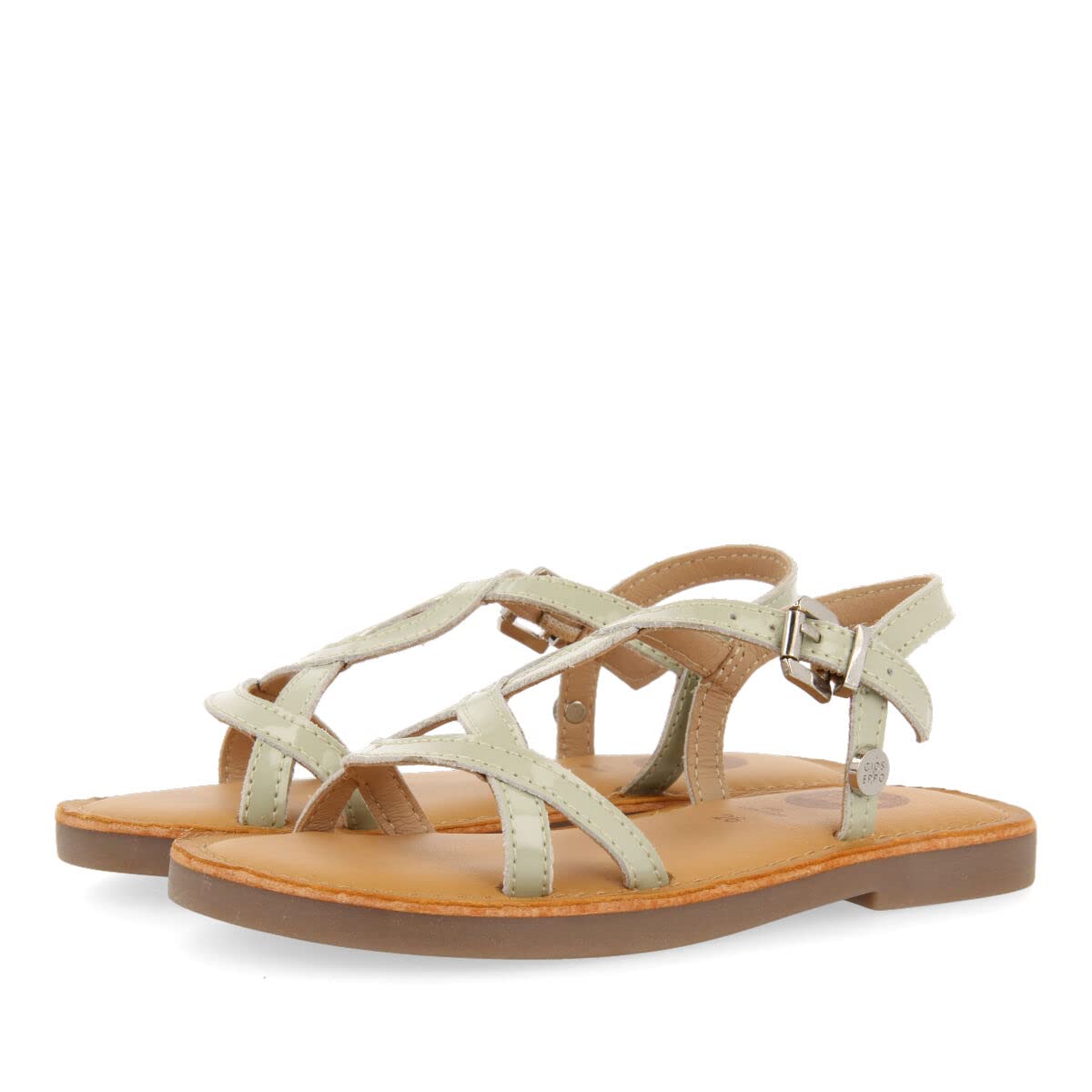 Gioseppo SLIVNO Flat Sandal, Menta, 10 UK Child