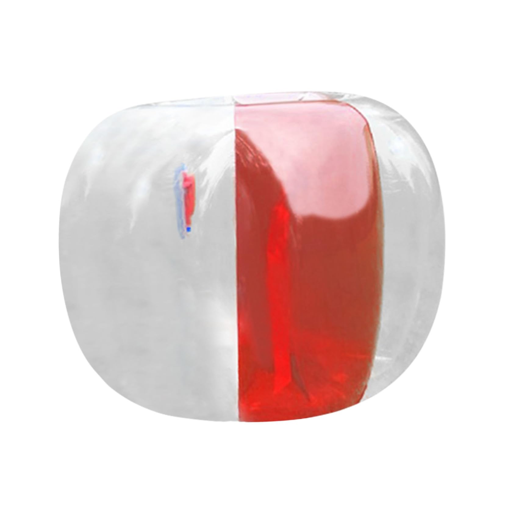 Palla Gonfiabile Bumper in Pvc Rossa per Sport Outdoor Adulti | Gioco D’urto per Spiaggia, Equilibrio e Uso in Attività Ricreative All’aperto