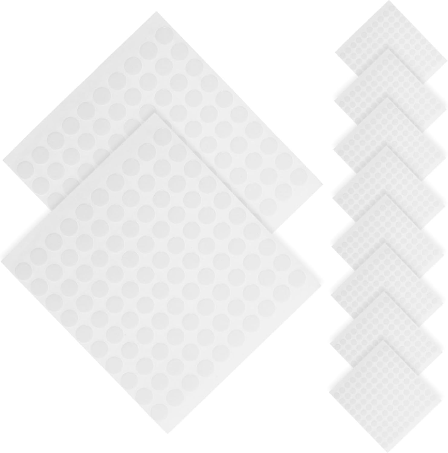 1000pcs Clear Double Sided Adhesive Dots Removable Round Stickers for Car Decorations Vinyl Tags for Office and Home Use Reliable Adhesion