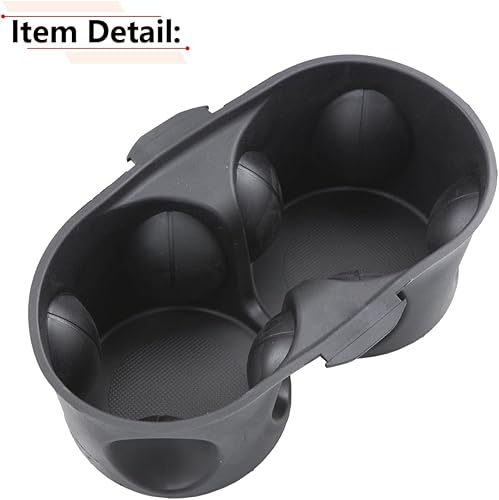 Miniatura 6 de RLB-HILON Divisor de inserción de portavasos compatible con Dodge Grand Caravan 2011-2020 Año, para Chrysler Town & Country 2011-2016 Año, para