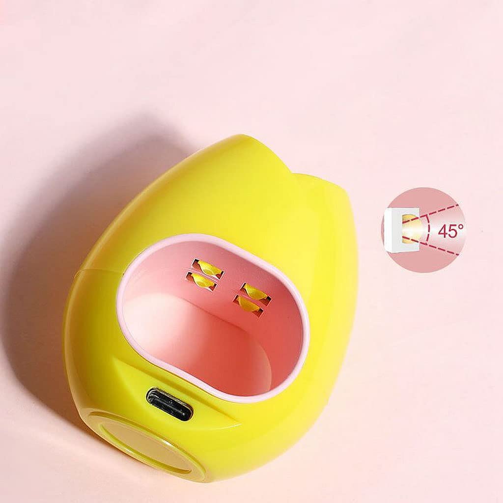 Secadora de Uñas Lámpara de uñas portátil - Lámpara Secadora de uñas for pulimento de gel - secador de uñas ligero - MINI Máquina de fototerapia - LED UV Luz de clavos Lampara Uñas Para Manicura