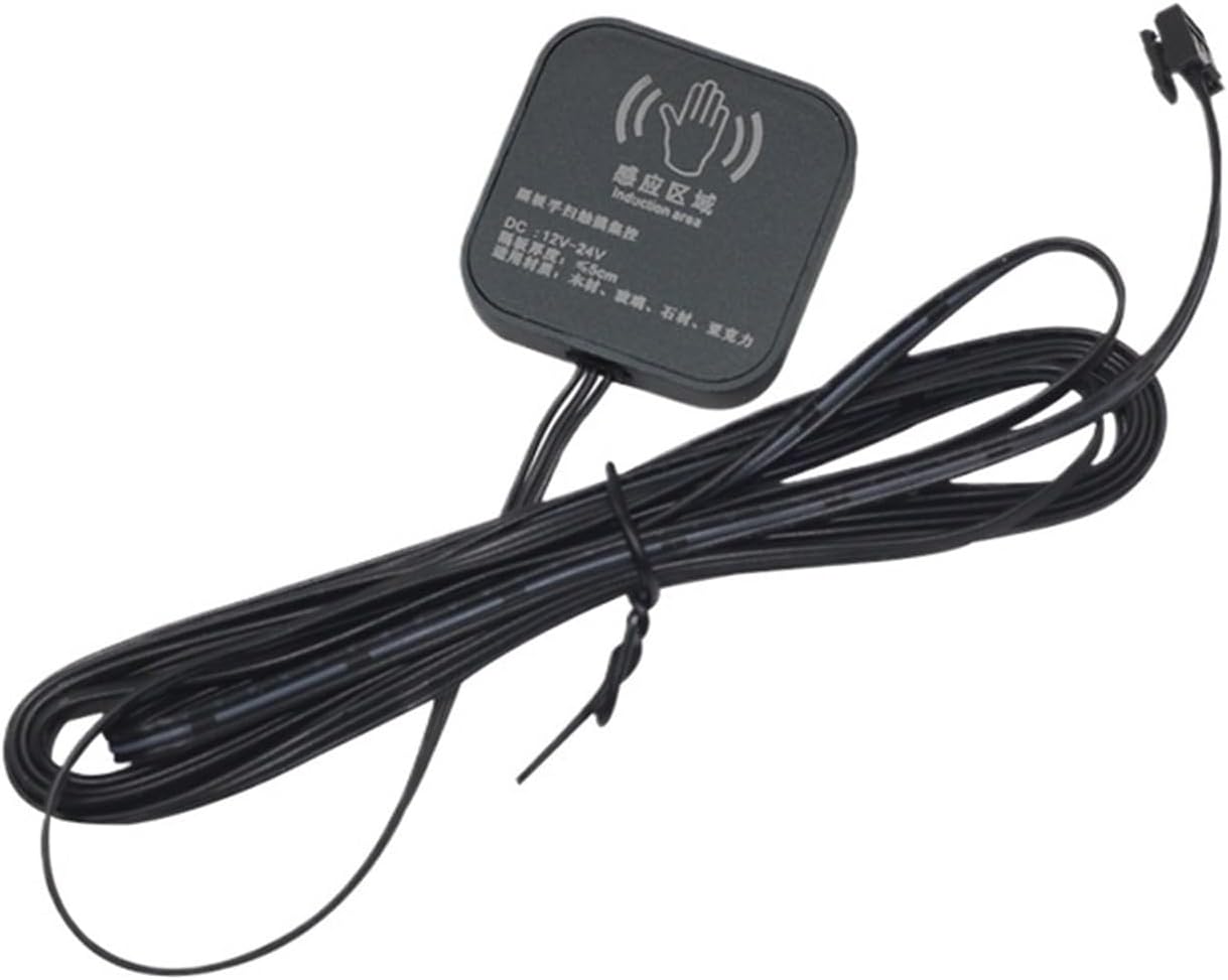 LED Ultra-Thin Wardrobe Light Dedicated Power Switch 12V/24V Wine Cabinet Light Induction Port Transformer Driver(Sub Control-Touch)