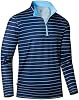 Camisa de Golf de Manga Larga con Cremallera y Protección UPF 50+ para Hombre ZITY 2