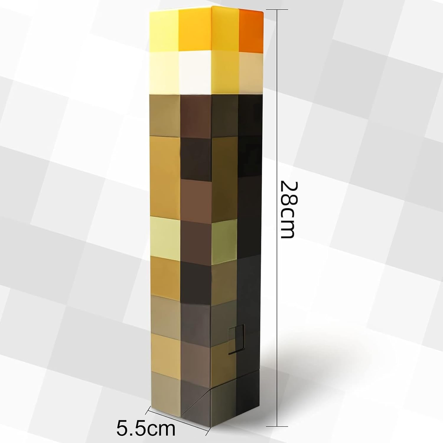 HLMNAKE Veilleuse Rechargeable - 8 Couleurs, 3 Niveaux de Luminosité, Effets Dynamiques et Minuterie - Image secondaire