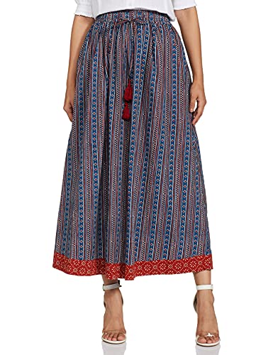Image of Amazon Brand - Myx Cotton A-Line Skirt