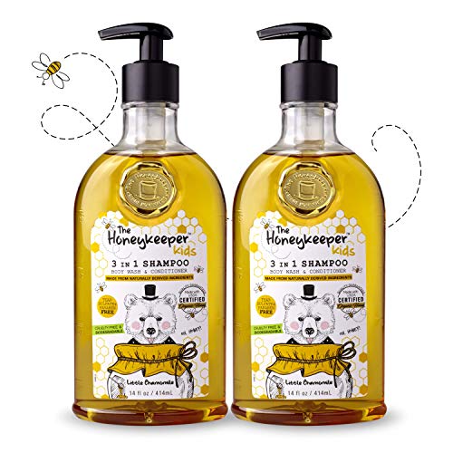 The Honeykeeper Kids Little Chamomile 3 in 1Shampoo, Body Wash and Conditioner